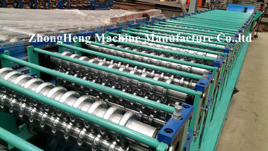 Double Decking Roofing Sheet Forming Machine with hydraulic motor control