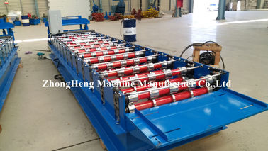 High Speed Roofing sheet roll forming machine with 18 forming stations and plc control system