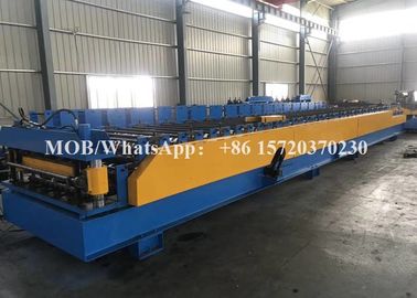 High Speed Roofing Corrugated Roll Forming Machine With Track Cutting 35m / Min